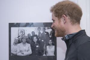 Prince Harry Visits The Running Charity