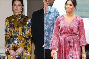 Kate y Meghan look embarazo