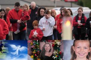 Vigilia en Chatham, Illinois: comunidad honra a tres niñas y una adolescente tras fatal accidente