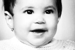 Shakira cuando era bebé