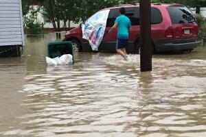 Inundaciones en Texas