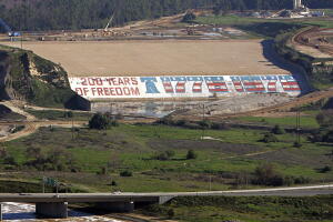 Dam Mural