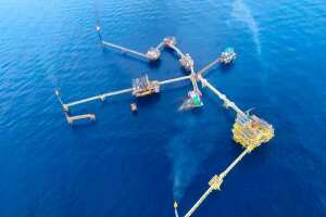 Gulf of Mexico oil platform