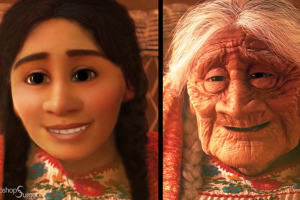 Así se vería mamá Coco en su juventud