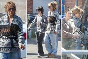 Jennifer López y su hija Emme de compras