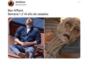 Meme Ben Affleck dormido