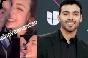 La de la izquierda fue la foto filtrada que generó un escándalo para Ángela Aguilar por su aparente relación con el compositor Gussy Lau en 2022. 