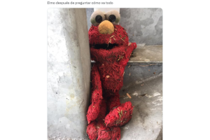Elmo se hace viral en X (Twitter) por preguntar cómo están sus seguidores