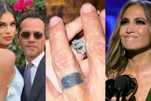 Marc Anthony y su nueva novia: le regaló un anillo de compromiso casi idéntico al que le entregó a JLo