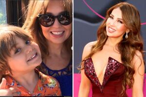 Thalía fotos hijo