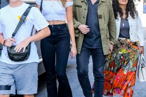 Augustin James Evangelista, Mathilde Pinault, Francois-Henri Pinault, Salma Hayek