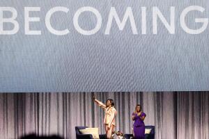 An Intimate Conversation With Michelle Obama