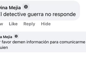 Dina Mejía fue alertada por un amiga de que Univision 45 había informado que su presunto agresor había sido arrestado. 