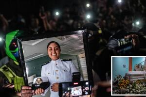 América orgullo para todo México adiós cadete muerta choque del buque Cuauhtémoc Nueva York