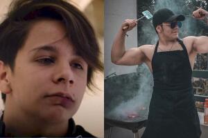 El joven ha mostrado su transformación en redes.
