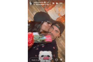 Galilea Montijo y su novio, Isaac Moreno.