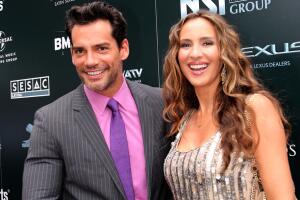 Cristián de la Fuente y Angélica Castro