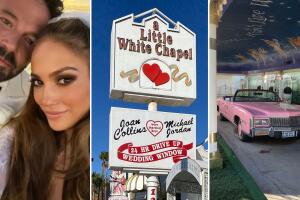 Fotos boda de Jennifer López en A Little White Chapel: jura amor a Ben Affleck
