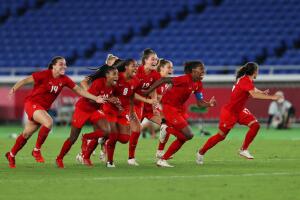 Canada v Sweden: Gold Medal Match Women's Football - Olympics: Day 14