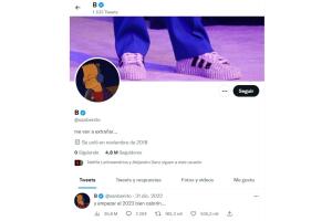 Mensaje de Bad Bunny en Twitter.