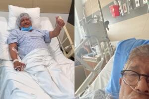 Juan Osorio fue dado de alta desde el domingo 3 de abril.