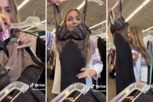 Joven compró un vestido Versace vintage por solo 12 dólares estadounidenses