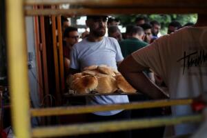 Panadería en Gaza