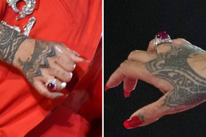 El anillo de Rihanna en el Medio Tiempo Super Bowl 2023
