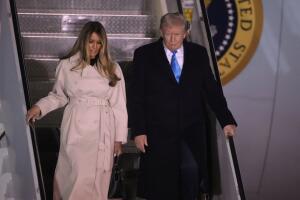 CORRECTION Vatican Pope Trump