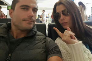 Nacho Casano y Lisset