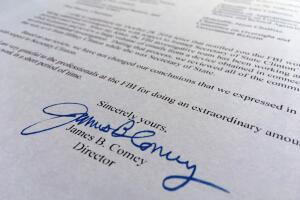 James Comey 6 de NOVIEMBRE DE 2016