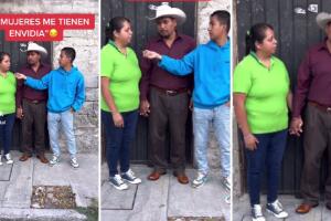 Mujer señala que mujeres le tienen envidia por tener un novio 'guapo'