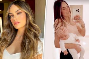 Ximena Navarrete y su hija: la modelo estalla contra quienes la critican por cómo carga a su bebé