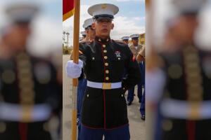 Marine herido de bala en Los Ángeles