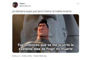 Reacción al 'post' de Instagram de Jenni Rivera