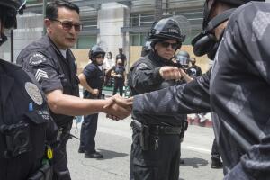 America Protests Los Angeles
