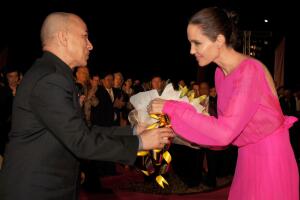 CAMBODIA-ENTERTAINMENT-HISTORY-JOLIE-CELEBRITY-FILM