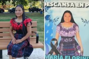 María Florinda, originaria de Guatemala, murió al tocar la puerta de una casa por error. 