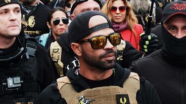 Líder de los Proud Boys dice que fue "un error" el asalto al Capitolio (pero confiesa que él habría participado)