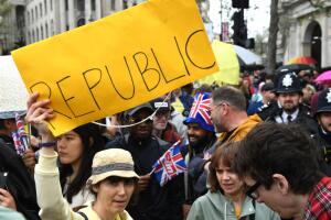 Their Majesties King Charles III And Queen Camilla - Protests