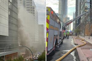 Red Ash incendio restaurante rascacielos Austin Texas