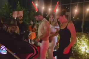 William Levy y Elizabeth Gutiérrez fueron a cenar al restaurante Gekko en Miami