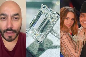 Anillo de compromiso de Belinda y Nodal: Lupillo Rivera responde si ella lo debe devolver