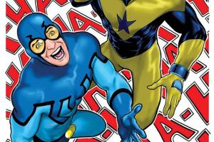 Blue Beetle y Booster Gold