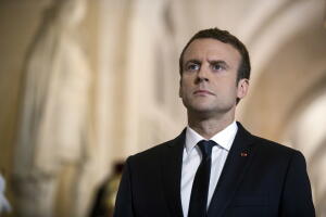 Emmanuel Macron, presidente de Francia