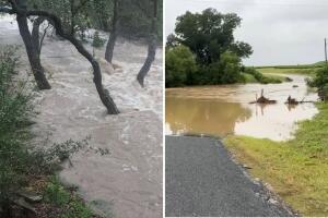 evacuaciones Texas inundaciones Bandera Medina Uvalde lluvias