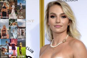 Irina Baeva omitió aparecer o hacer alusión a Gabriel Soto en su recuento de 2022.