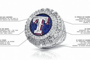 Anillo Serie Mundial 2023 Texas Rangers