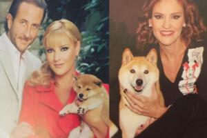 Chantal Andere se despidió de su perrito Kenzo 