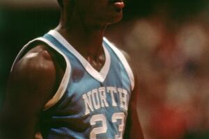 Michael Jordan at UNC